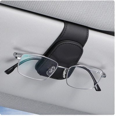 Porte-lunettes Étui pour les yeux Créatif Pince de pare-soleil automobile Pour ranger les lunettes de voiture