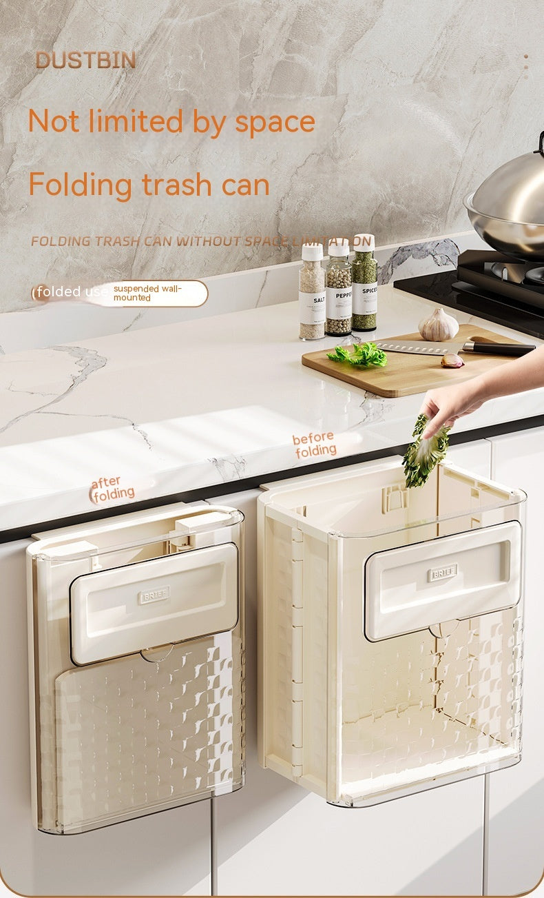 Poubelle pliable de cuisine, - Ivory Deals Market