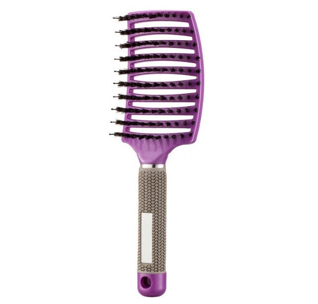 Brosse à cheveux Anti Klit Brushy Haarborstel Femmes Démêlant Brosse à cheveux Poils Nylon Cuir chevelu Massage Teaser Brosse à cheveux Peigne