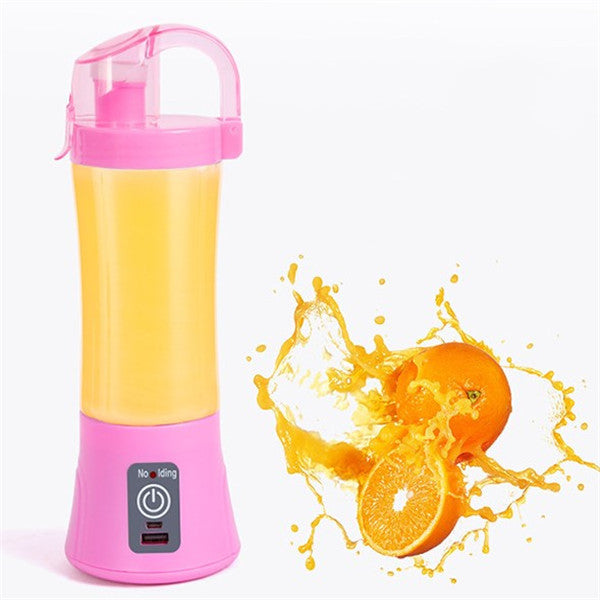 Mixeur à smoothie portable électrique pour fruits, rechargeable par USB.