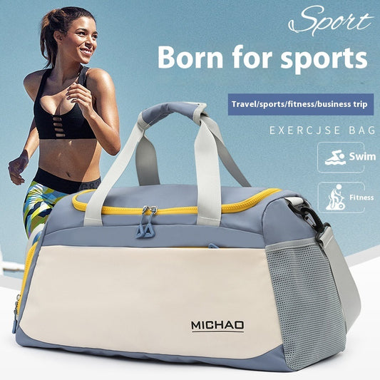 Sac de sport de séparation humide sèche Sac à bagages portable