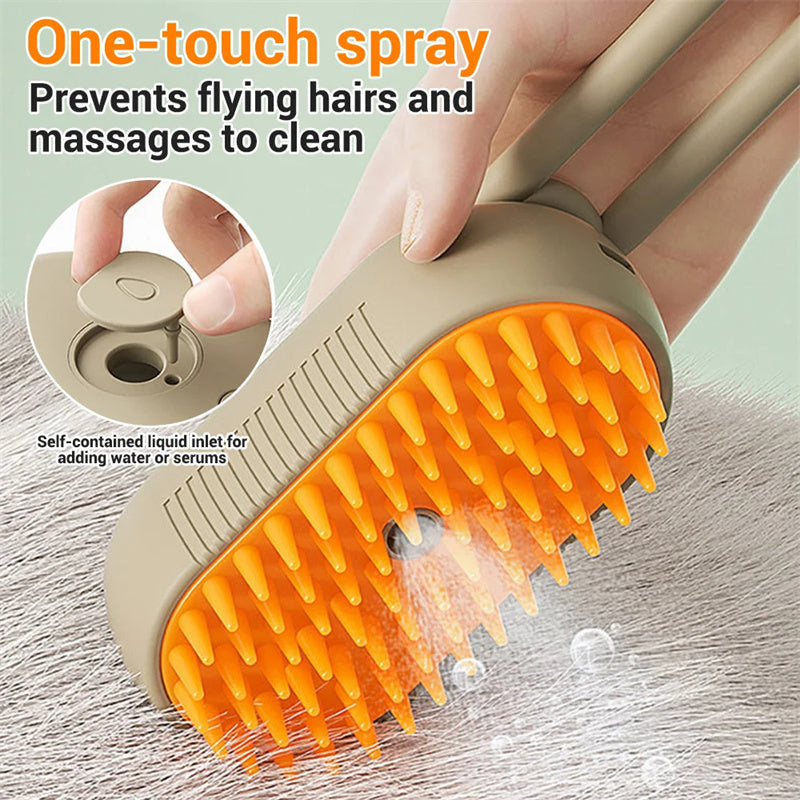 Pet Peigne Chien Vaporisateur Électrique Massage - Ivory Deals Market