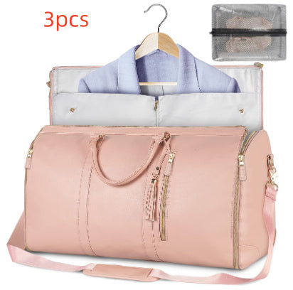 Sac à main de voyage grande capacité sac à main pour femmes, sac de costume pliant | fourre-tout imperméable - Ivory Deals Market