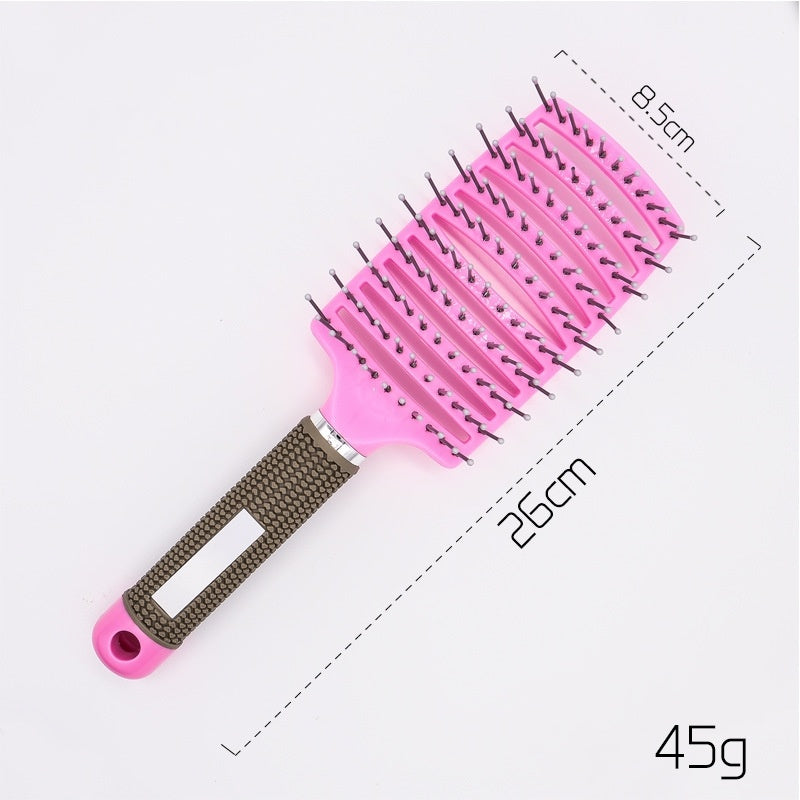 Brosse à cheveux Anti Klit Brushy Haarborstel Femmes Démêlant Brosse à cheveux Poils Nylon Cuir chevelu Massage Teaser Brosse à cheveux Peigne