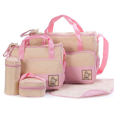 Sac à langer pour bébé Convient pour maman Porte-biberon Bébé Mère Maman Poussette Maternité Sacs à couches Ensembles