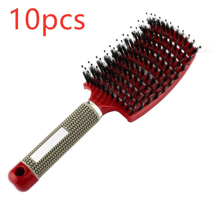 Brosse à cheveux Anti Klit Brushy Haarborstel Femmes Démêlant Brosse à cheveux Poils Nylon Cuir chevelu Massage Teaser Brosse à cheveux Peigne