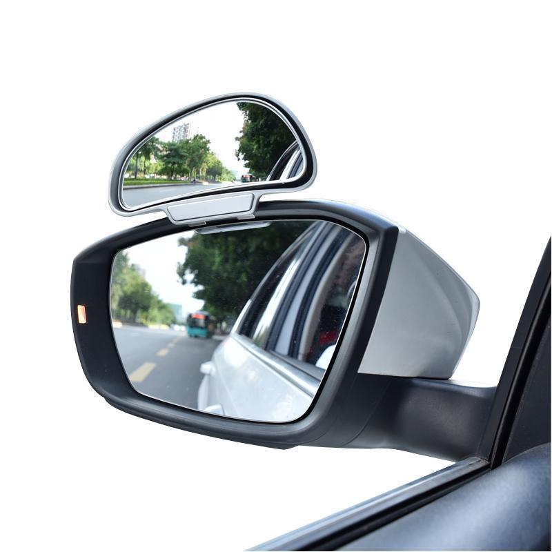 Miroir auxiliaire pour angle mort du rétroviseur de voiture.