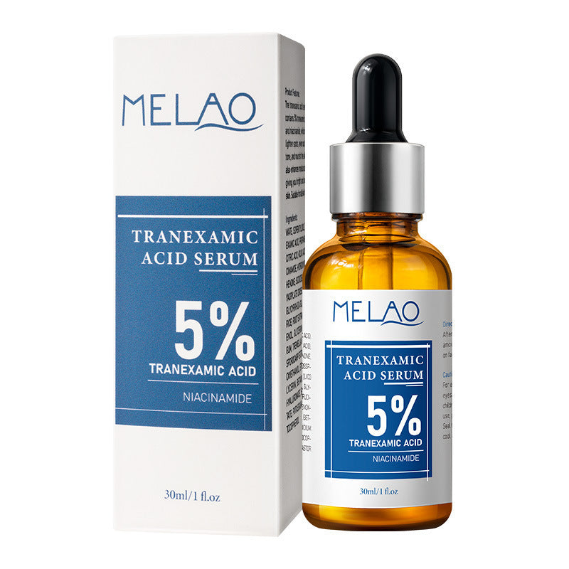 Solution de soins solution acide tranexamique éclaircissant la couleur de la peau