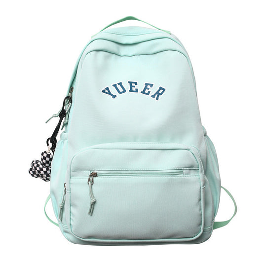 Simple Sacs À Dos Sacs D'école Étudiant Filles Sac En Nylon Femmes - Ivory Deals Market