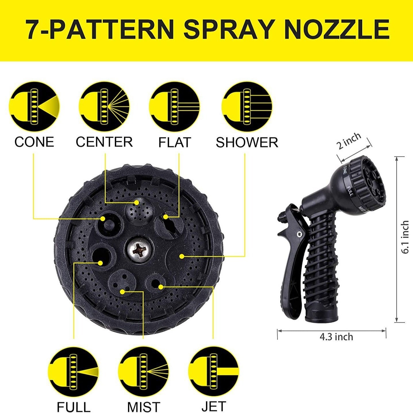 Tuyau d'arrosage pour voiture, - Ivory Deals Market