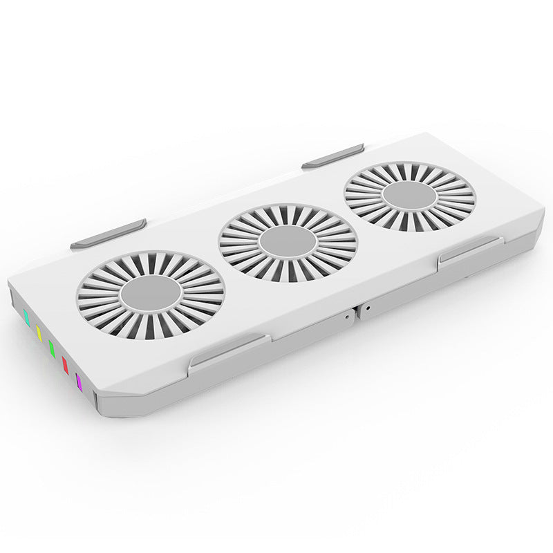 Portable De Stockage Trois-core Ventilateur De Refroidissement De Base - Ivory Deals Market