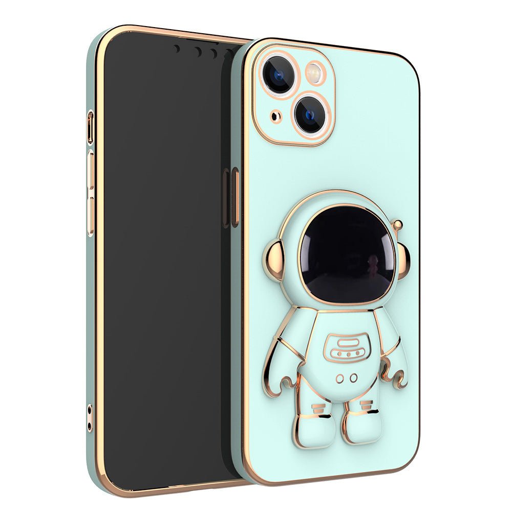 3D Astronaute Téléphone Cas Anti - Goutte Galvanoplastie Support - Ivory Deals Market