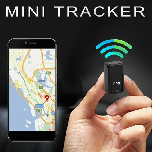 Traqueur de voiture Mini traceur de voiture magnétique GPS Localisateur de suivi en temps réel Dispositif de localisation rechargeable anti-perte enregistrable