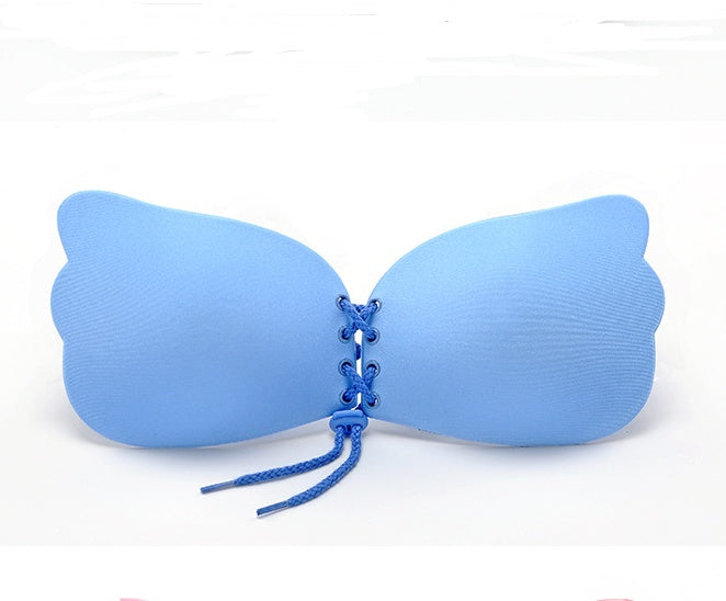 Soutien-gorge adhésif push-up sans bretelles de grande taille pour femmes, brassière invisible en forme de lapin.