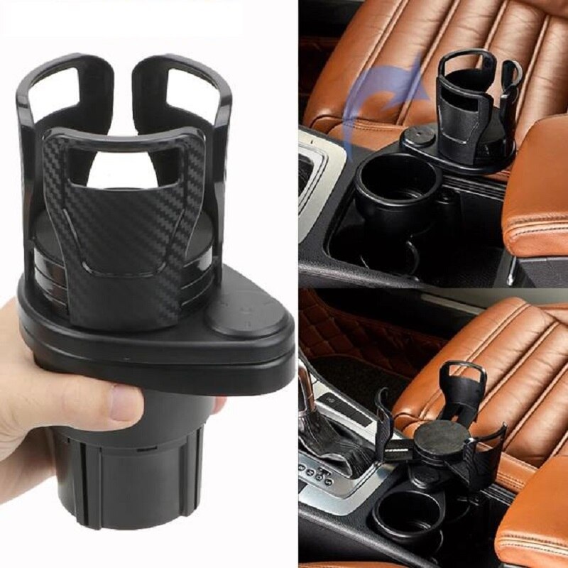 Support de porte-gobelet pliable pour voiture, porte-bouteille, support de verre, support de lunettes et organiseur de téléphone pour ranger et organiser le style de la voiture