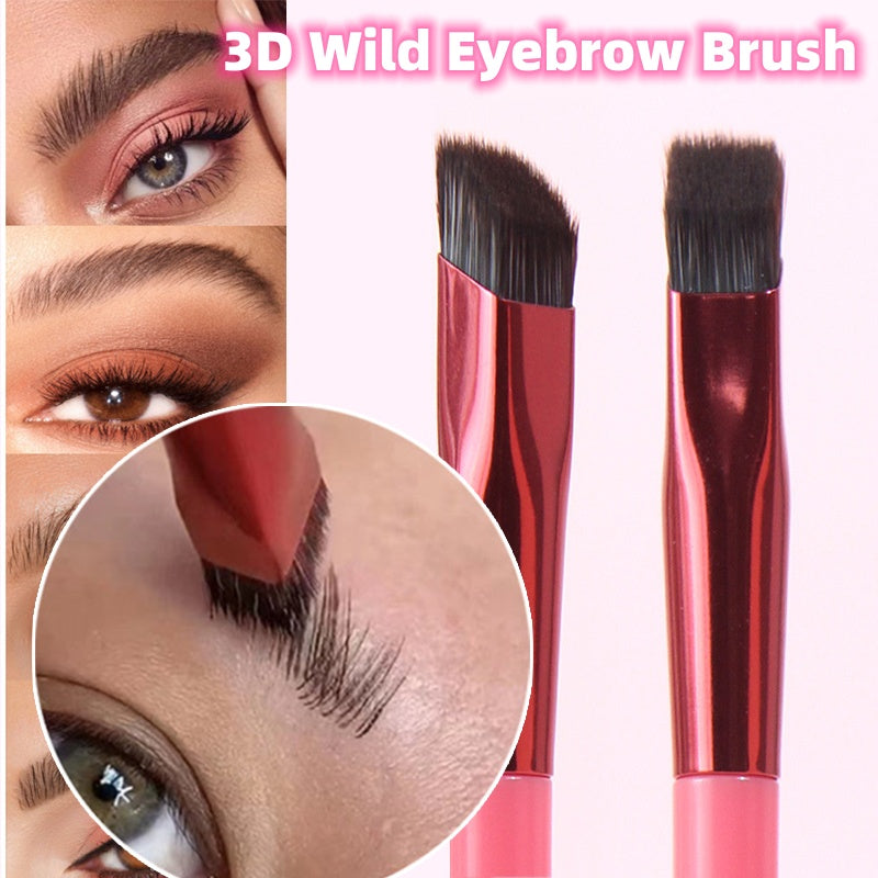 Pinceau à sourcils sauvage en 3D, effet de peinture stéréoscopique, pâte à sourcils pour les poils, outil pour les sourcils, pinceau pour le maquillage des sourcils, pinceau correcteur