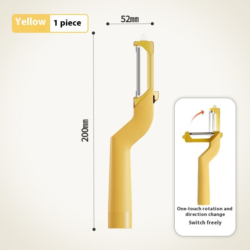 Couteau à éplucher les fruits ménager deux-en-un