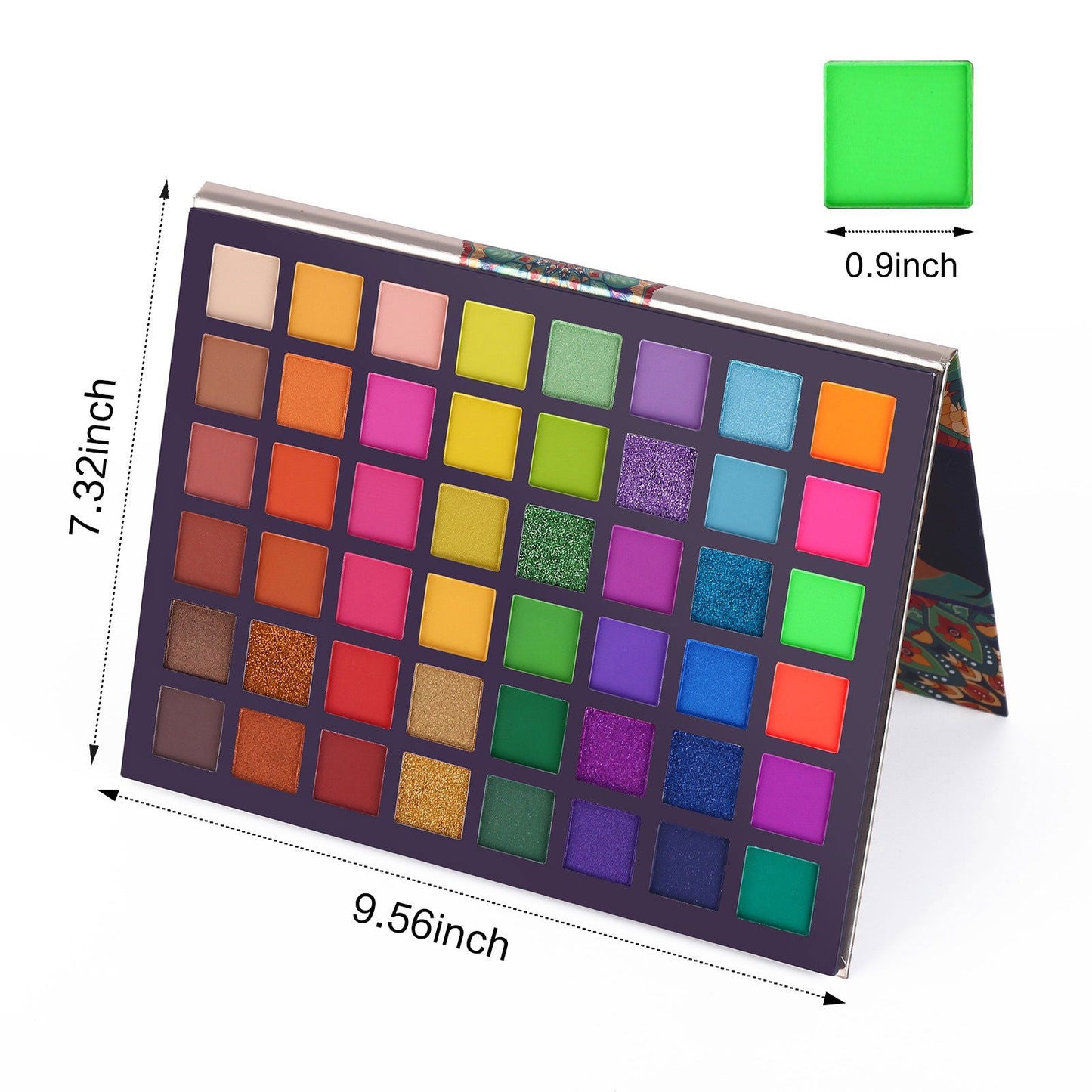 48 couleurs Exotiques Fard À Paupières Palette Shimmer Mat Couleur des Yeux de la Scène Maquillage - Ivory Deals Market