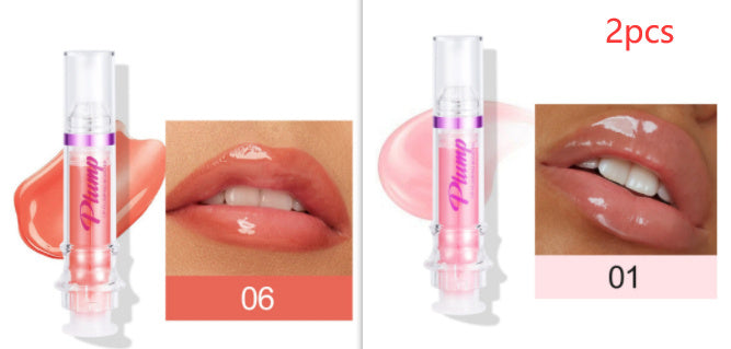 Nouveau tube lèvre riche lèvre couleur légèrement épicée lèvre miel lèvre verre miroir visage lèvre miroir rouge à lèvres liquide