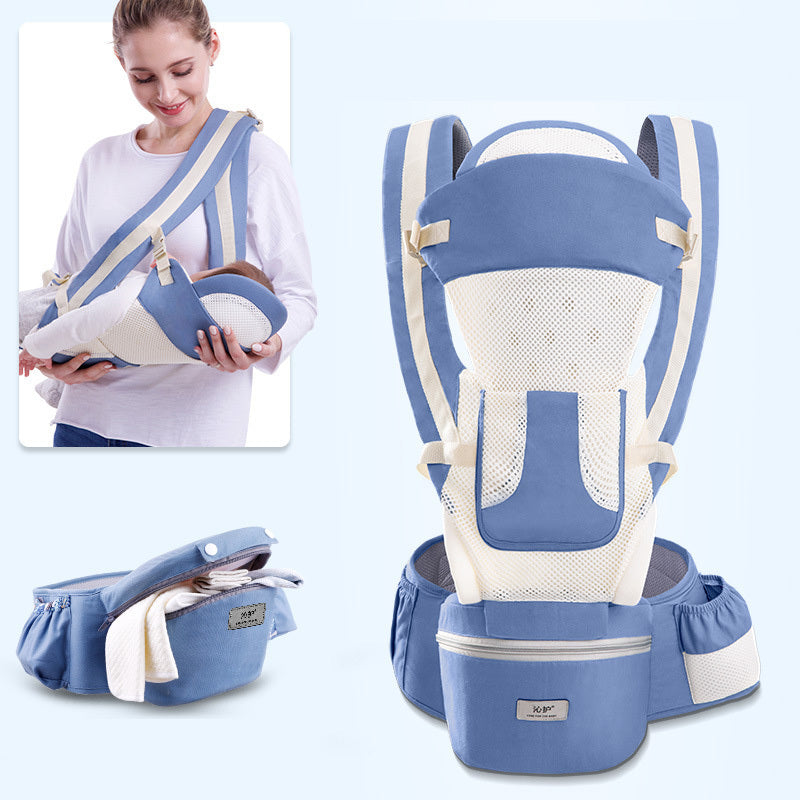 Porte-bébé ergonomique pour nourrisson, siège de hanche pour bébé, 3 en 1, face à l'avant, écharpe kangourou pour bébé.