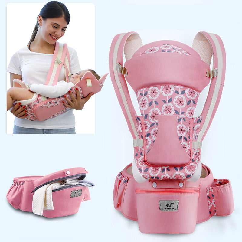 Porte-bébé ergonomique pour nourrisson, siège de hanche pour bébé, 3 en 1, face à l'avant, écharpe kangourou pour bébé.