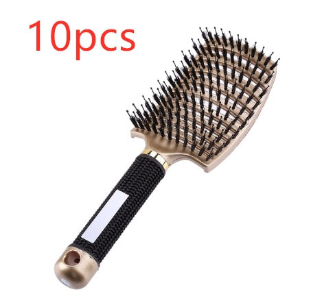 Brosse à cheveux Anti Klit Brushy Haarborstel Femmes Démêlant Brosse à cheveux Poils Nylon Cuir chevelu Massage Teaser Brosse à cheveux Peigne