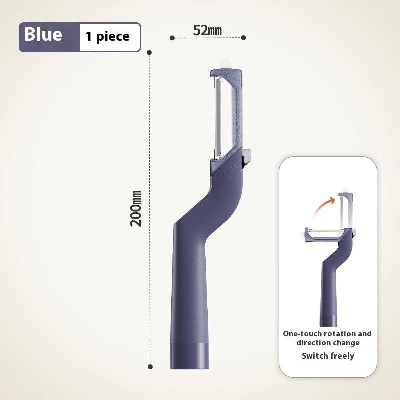 Couteau à éplucher les fruits ménager deux-en-un