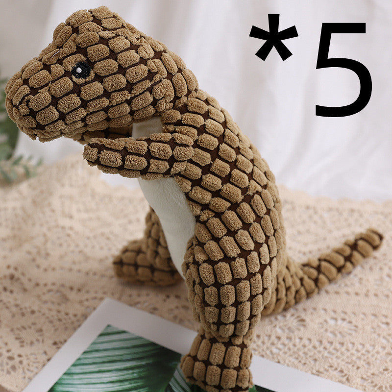 Morsure de chien Résistant En Peluche Sondage Jouet Dinosaure - Ivory Deals Market