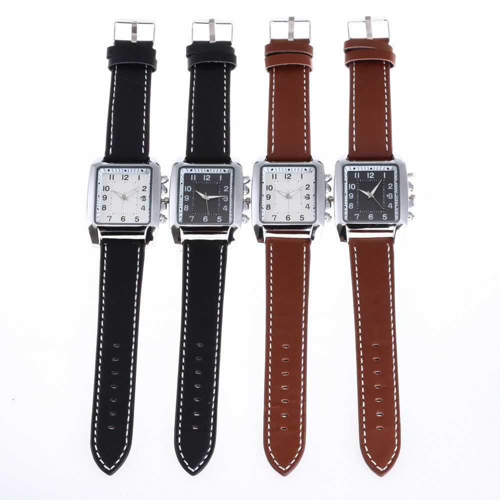 Montre pour hommes Square Fashion