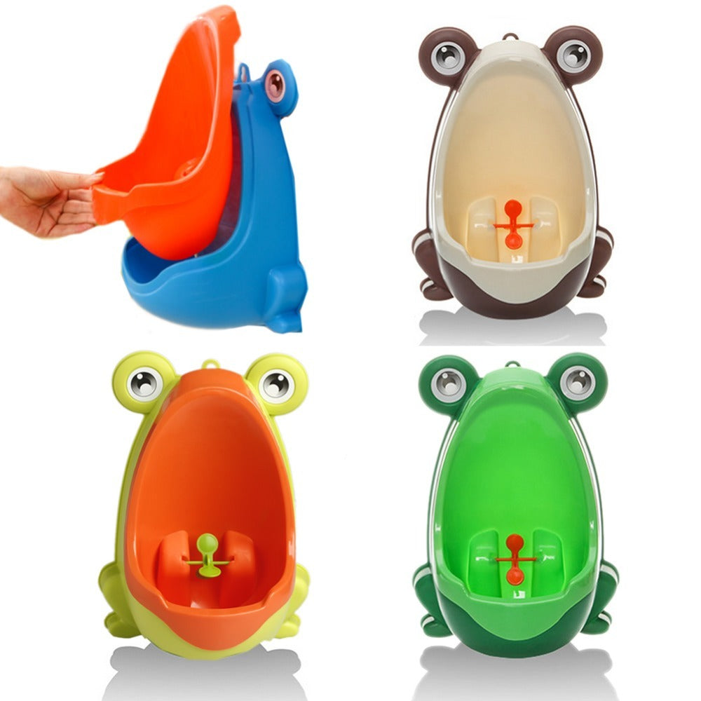 Toilette ergonomique pour bébés et enfants grenouilles