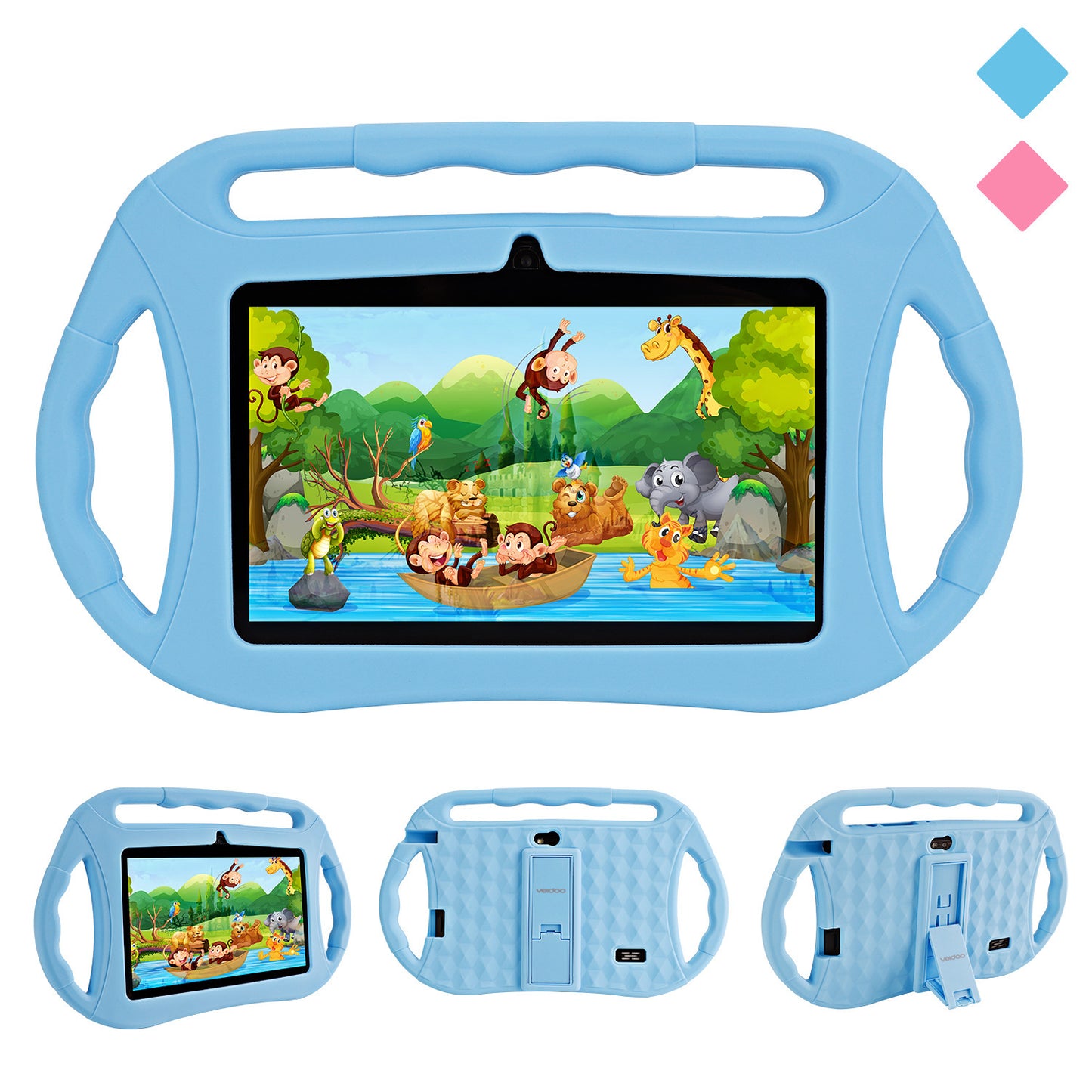 Tablette pour enfants de 7 pouces, machine d'apprentissage intelligente