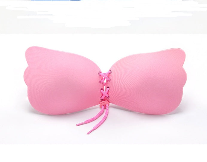 Soutien-gorge adhésif push-up sans bretelles de grande taille pour femmes, brassière invisible en forme de lapin.