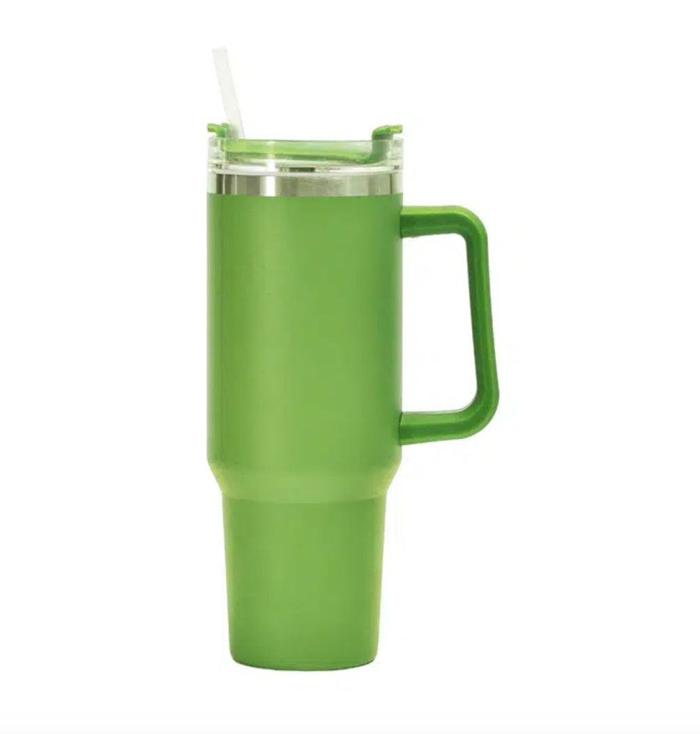 Tasse isolée en acier inoxydable de 40 oz avec paille Bingba.