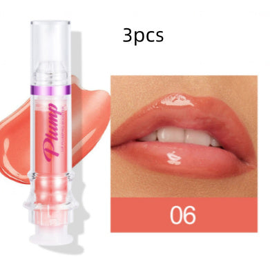 Nouveau tube lèvre riche lèvre couleur légèrement épicée lèvre miel lèvre verre miroir visage lèvre miroir rouge à lèvres liquide