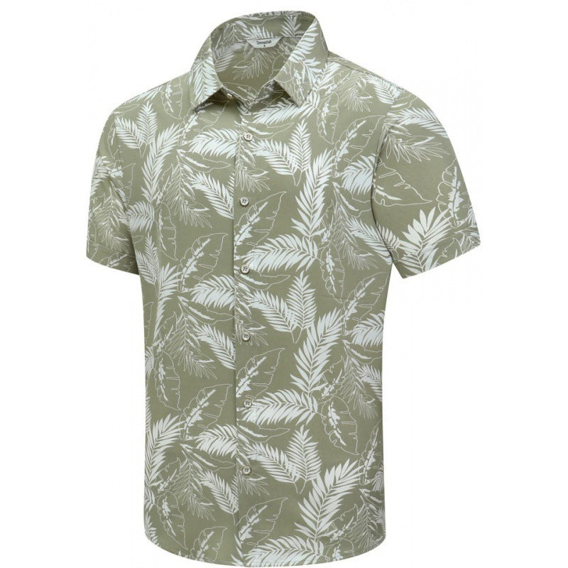 Chemise décontractée pour homme pour la plage.