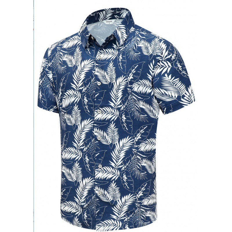 Chemise décontractée pour homme pour la plage.