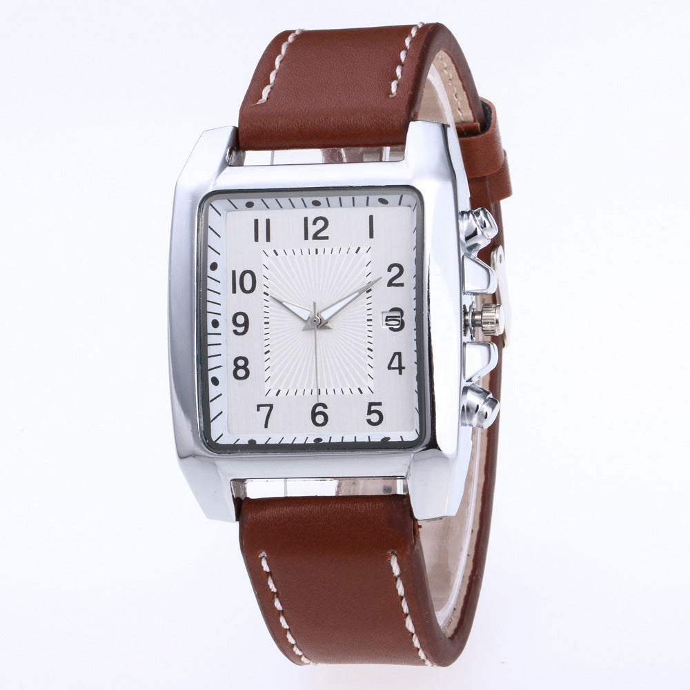 Montre pour hommes Square Fashion