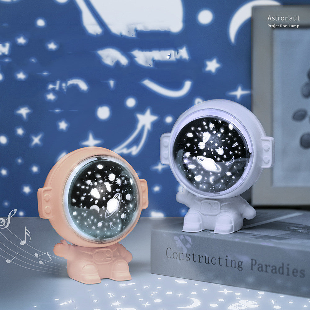 Projecteur d'étoiles de la galaxie, lampe de nuit céleste, lampe d'astronaute, cadeau de décoration de chambre pour enfants, bébés, Noël, projection d'homme de l'espace