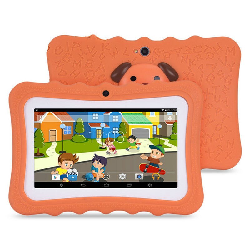 7 pouces enfants A33 Quad - core étudiant dessin animé tablette ordinateur - Ivory Deals Market