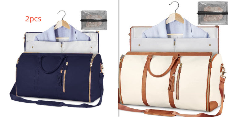 Sac à main de voyage grande capacité sac à main pour femmes, sac de costume pliant | fourre-tout imperméable - Ivory Deals Market