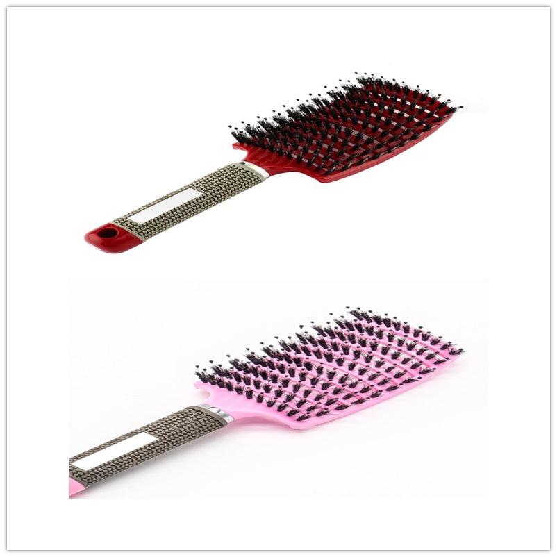 Brosse à cheveux Anti Klit Brushy Haarborstel Femmes Démêlant Brosse à cheveux Poils Nylon Cuir chevelu Massage Teaser Brosse à cheveux Peigne