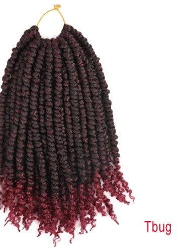 TOMO Pre-twisted Passion Twist Crochet Africain Tresses Crochet Cheveux