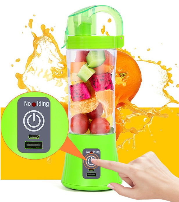 Mixeur à smoothie portable électrique pour fruits, rechargeable par USB.