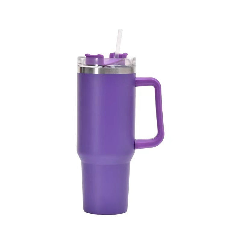 Tasse isolée en acier inoxydable de 40 oz avec paille Bingba.