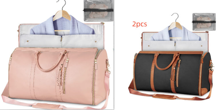 Sac à main de voyage grande capacité sac à main pour femmes, sac de costume pliant | fourre-tout imperméable - Ivory Deals Market