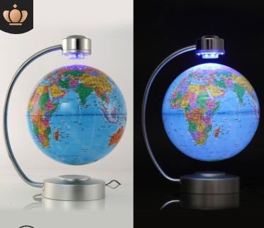 8 pouces globe magnétique suspension bureau décoration société cadeau nouveauté créative cadeau d'anniversaire - Ivory Deals Market