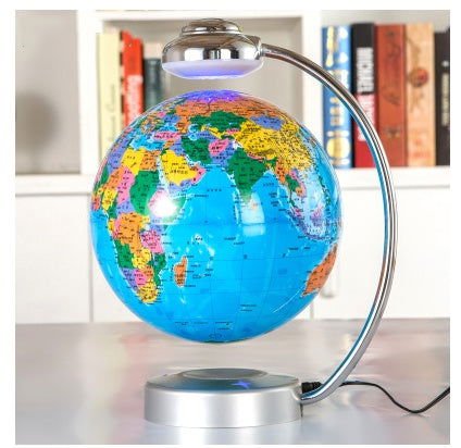 8 pouces globe magnétique suspension bureau décoration société cadeau nouveauté créative cadeau d'anniversaire - Ivory Deals Market