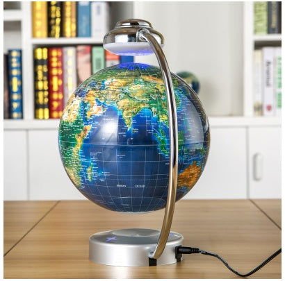 8 pouces globe magnétique suspension bureau décoration société cadeau nouveauté créative cadeau d'anniversaire - Ivory Deals Market