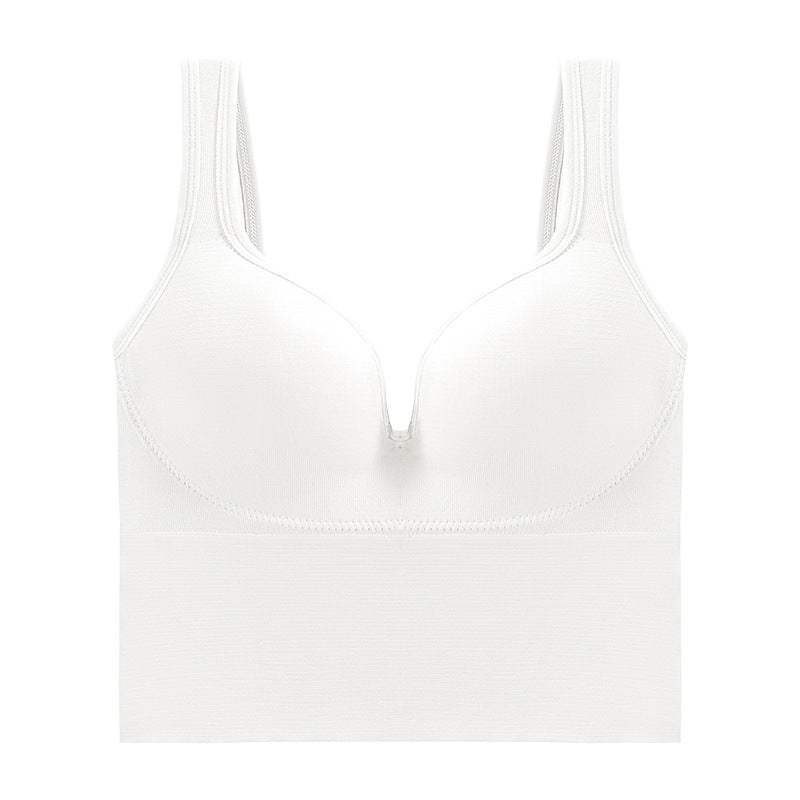 Soutien-gorge de sport avec dos en beauté et bretelles douces.