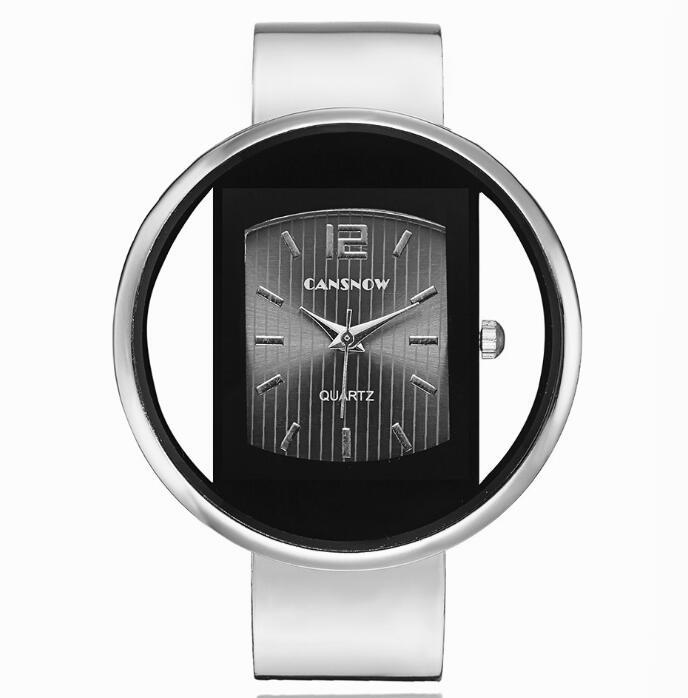 Montres pour femmes, nouvelle marque de luxe, montre-bracelet, cadran en or et argent, montre de soirée pour dames, horloge à quartz.